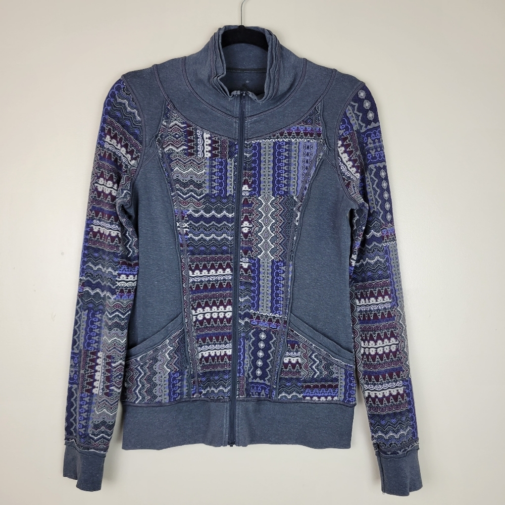 Prana Patchwork Sweatshirt
